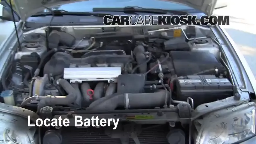 2000 Volvo V40 1.9L 4 Cyl. Turbo Battery Replace